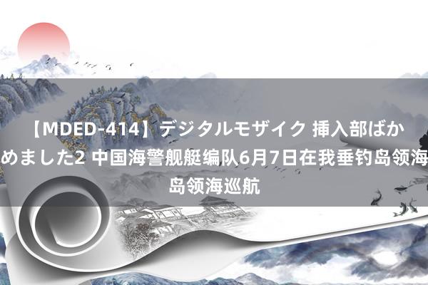 【MDED-414】デジタルモザイク 挿入部ばかり集めました2 中国海警舰艇编队6月7日在我垂钓岛领海巡航