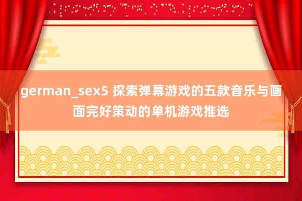 german_sex5 探索弹幕游戏的五款音乐与画面完好策动的单机游戏推选